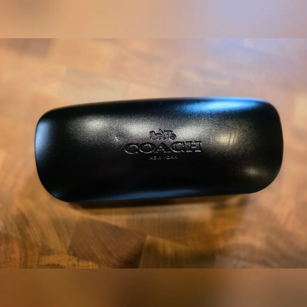🔥COACH🔥 Black Glasses Case - Picture 5 of 5
